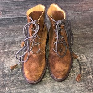 Ralph Lauren Women’s combat boots NEVER WORN